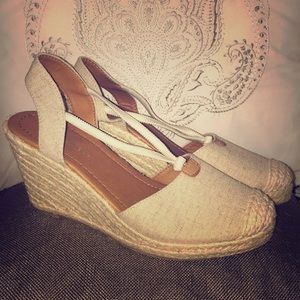Brand new espadrille wedges!